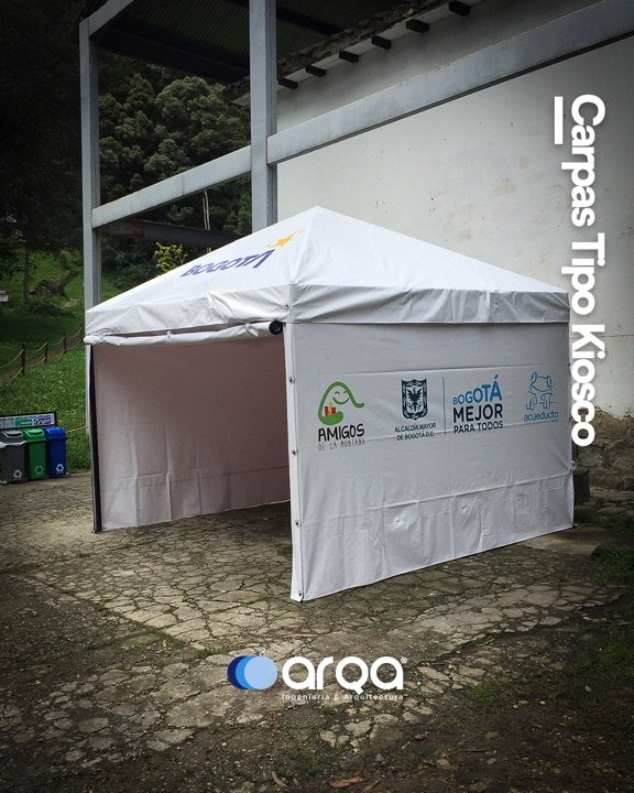 Carpa publicitaria para activaciones de marca y eventos